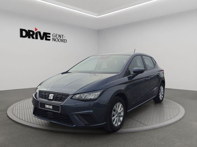 SEAT Ibiza TSI S/S Style *App Connect/PDC/Dig.Dash*, Auto's, Voorwielaandrijving, Stof, Gebruikt, Zwart