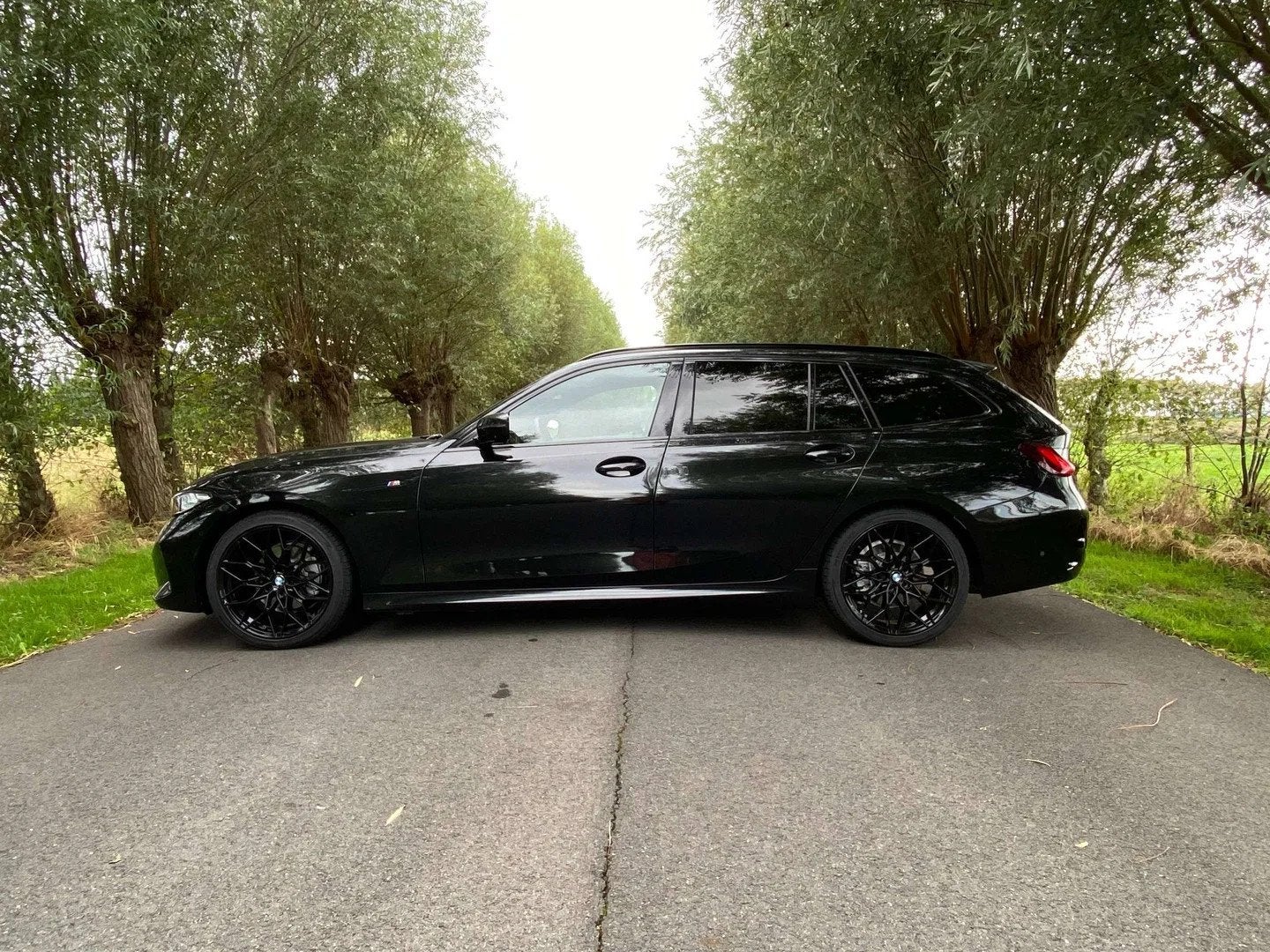 BMW 4 Serie 320 Jaar waarborg,M-Sportpack,Parkassist 360°ca, Automaat, 1998 cc, Gebruikt, 4 cilinders