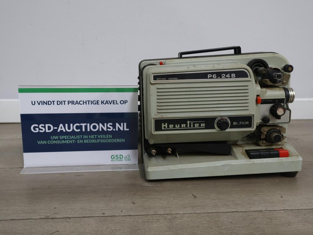Heurtier P6-24B bi. Filmprojector, Niet ingevuld, Niet ingevuld, Niet ingevuld