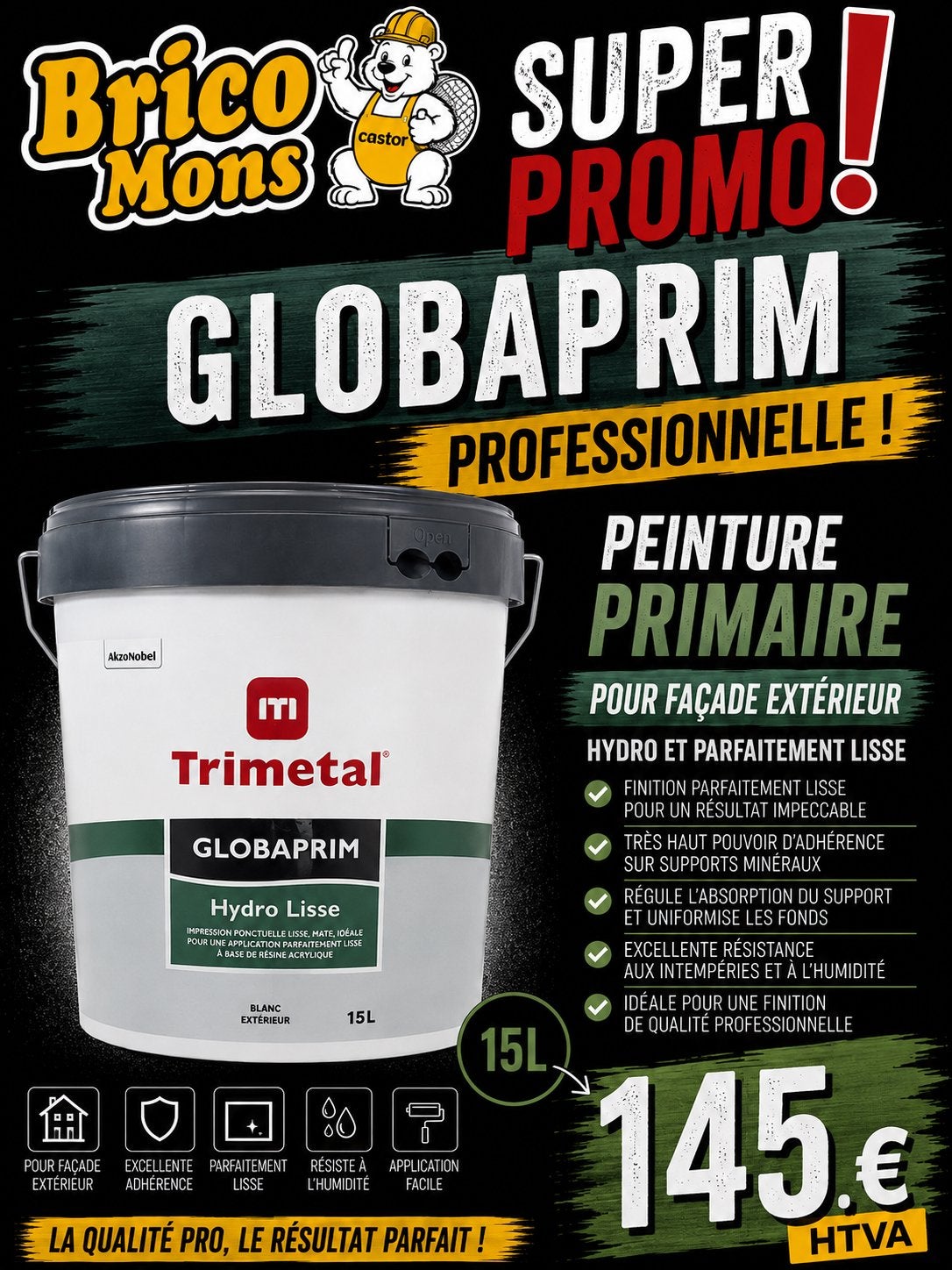 📣Peinture TRIMETAL pour Façade exterieur en Super PROMO❗️🔥