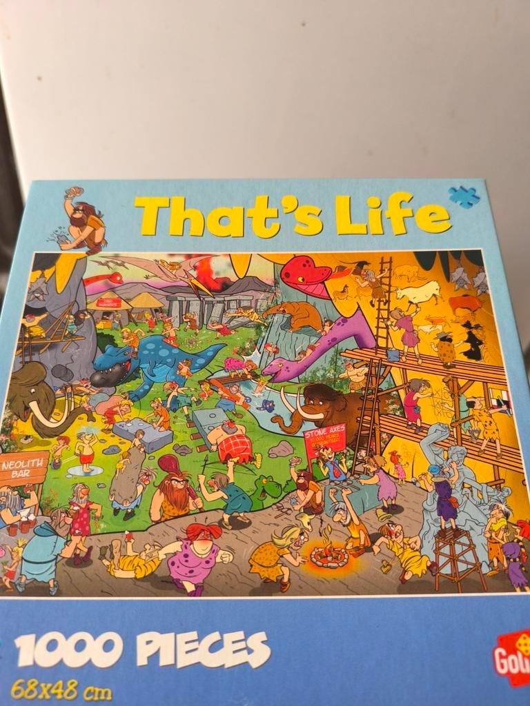 Nieuwe That's life puzzel, Enlèvement