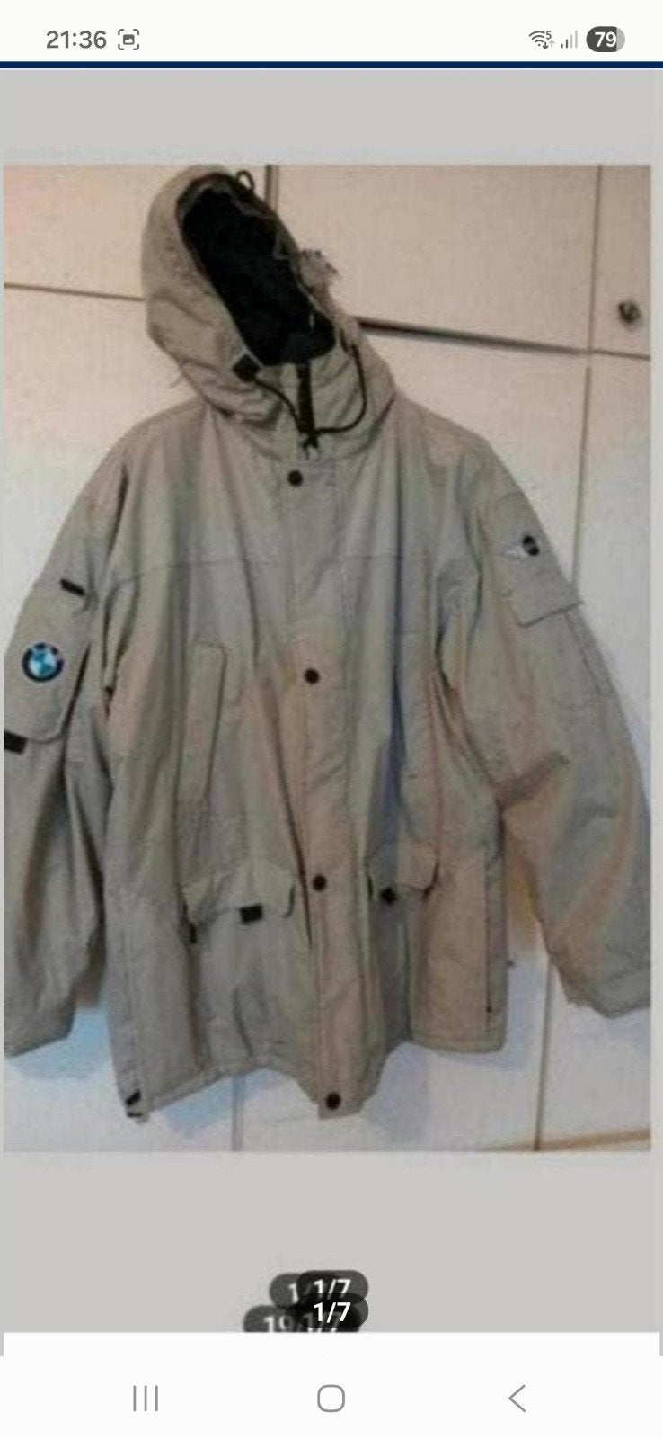 DEZE BMW JAS NIEUW NOOIT GEBRUIKT PRIJS 30 EUR, Kleding | Heren, Jassen | Winter, Ophalen