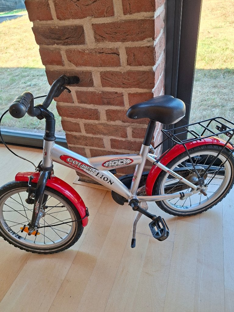 jongens fietsje 16 inch in nieuwe staat, Enlèvement, Comme neuf, Frein à disque, 16 à 20 pouces
