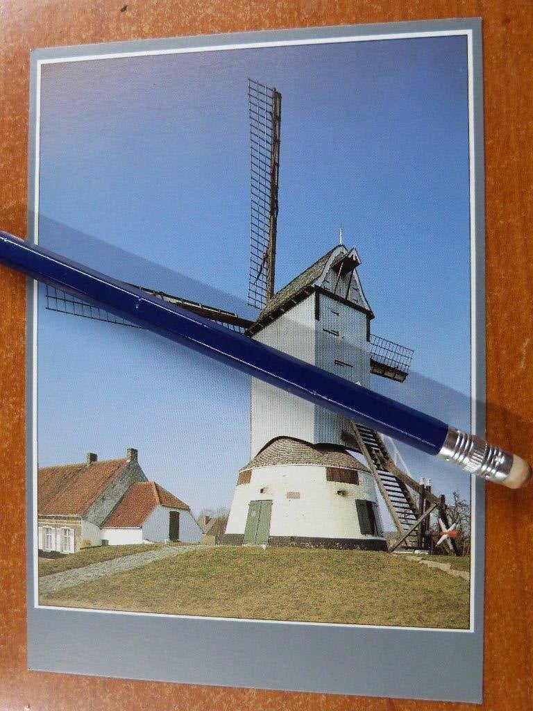Gistel Oostmolen Windmolen Moulin à vent West-Vlaanderen, Verzenden, 1980 tot heden, Ongelopen, Overige thema's