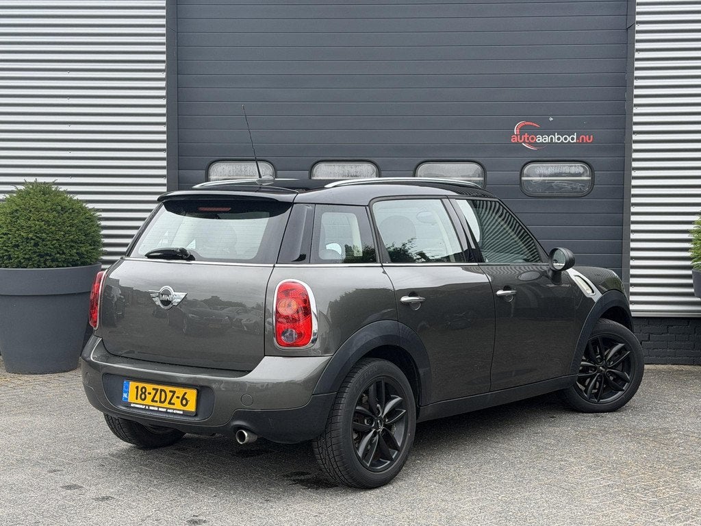 MINI Countryman 1.6 One Edition | Navigatie | Cruise Control, Auto's, Mini, Voorwielaandrijving, Euro 5, 72 kW, Leder en Stof