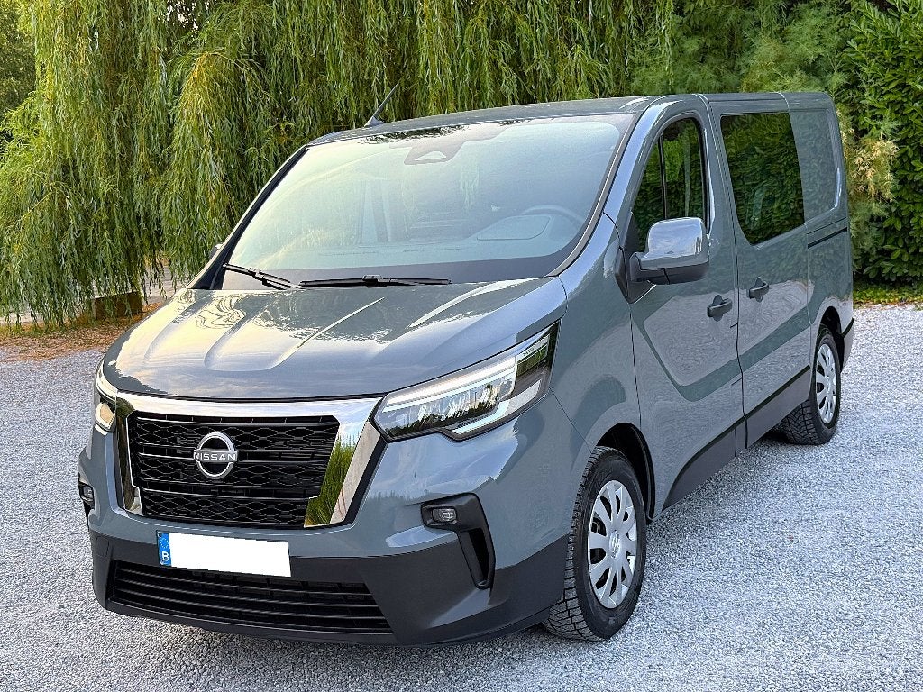 Nissan Primastar 2.0 dCi Dble cabine 6 Pl Automaat 21.000 km, Auto's, Bestelwagens en Lichte vracht, Stof, https://public.car-pass.be/vhr/6f23367d-81cb-4f4e-a8f0-c7dbee1f167e