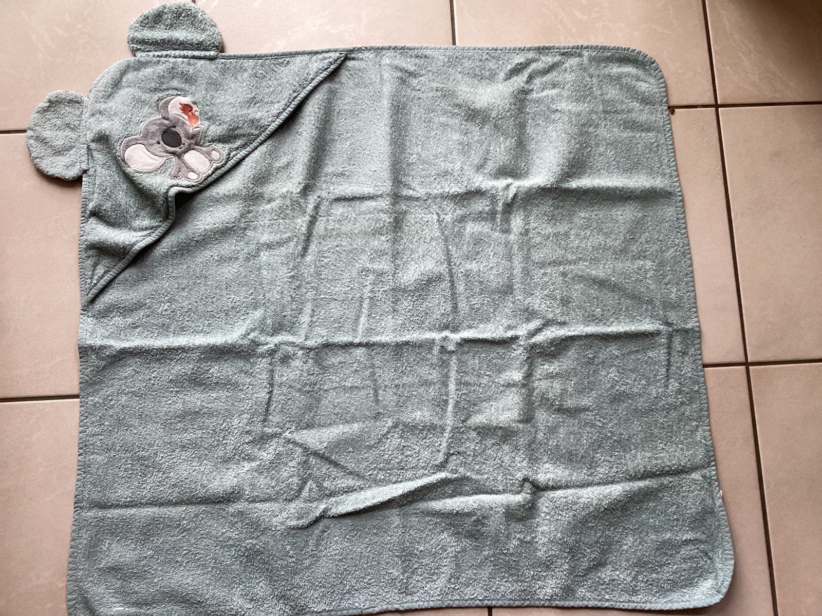 Grote kaphanddoek muntgroen, Enfants & Bébés, Couvertures, Sacs de couchage & Produits pour emmailloter, Enlèvement ou Envoi, Comme neuf
