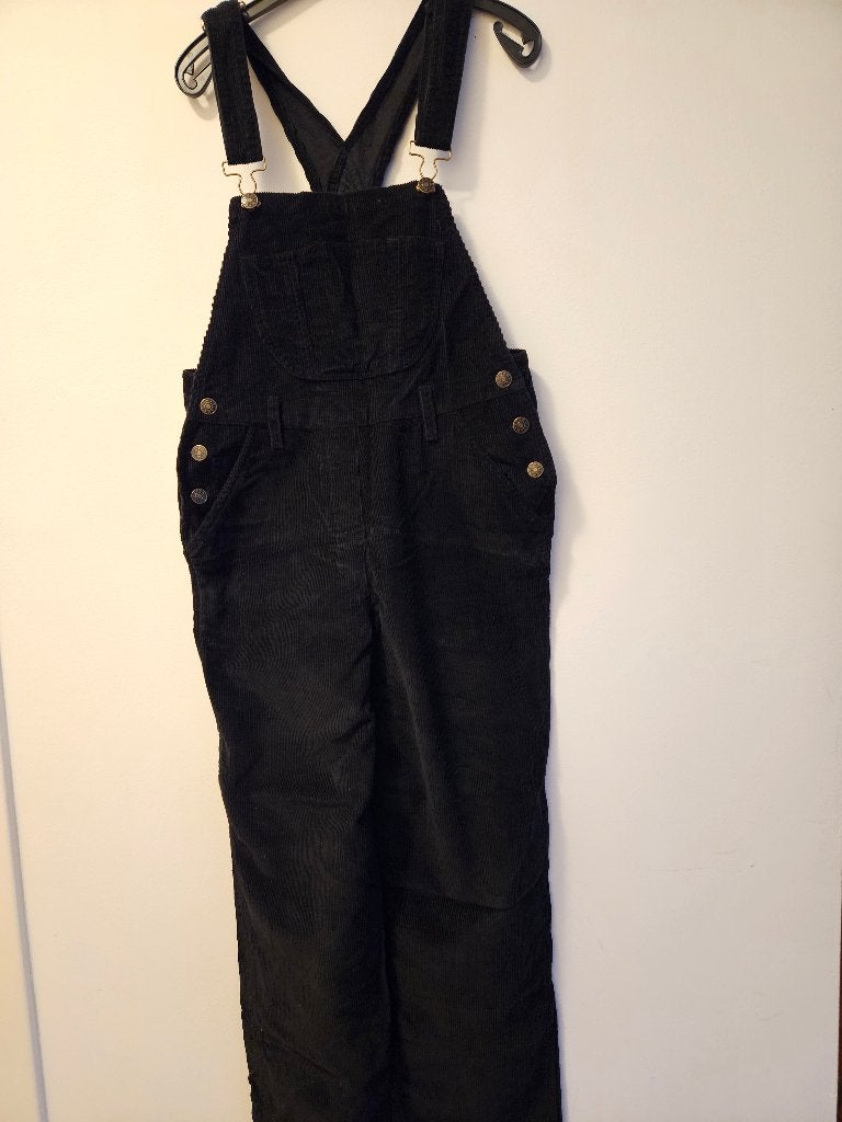 Vintage corduroy overall van Etam XS (1998), Kleding | Dames, Zwart, Ophalen of Verzenden, Zo goed als nieuw, Maat 34 (XS) of kleiner