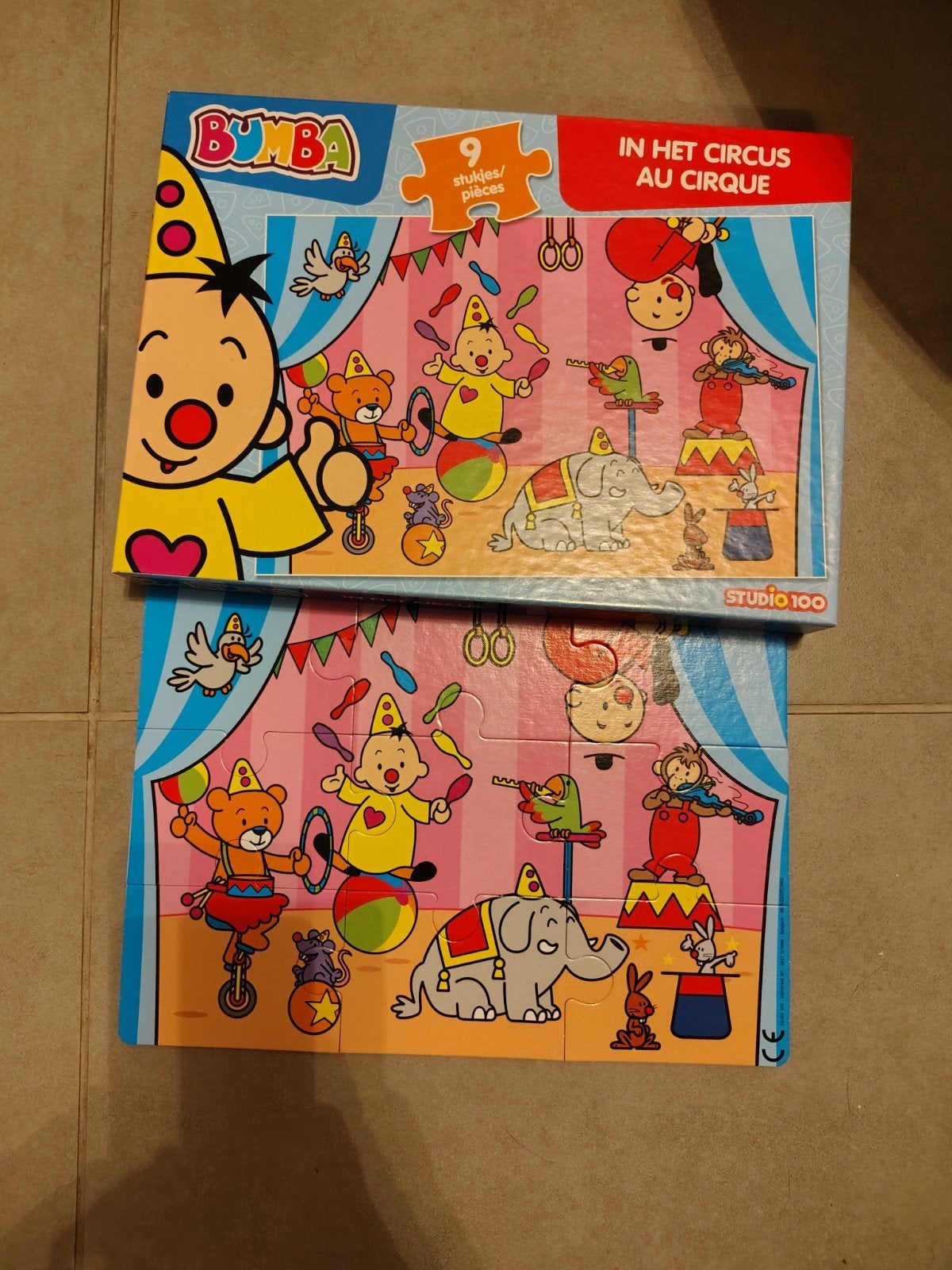 Bumba puzzel (9 stukjes), Ophalen
