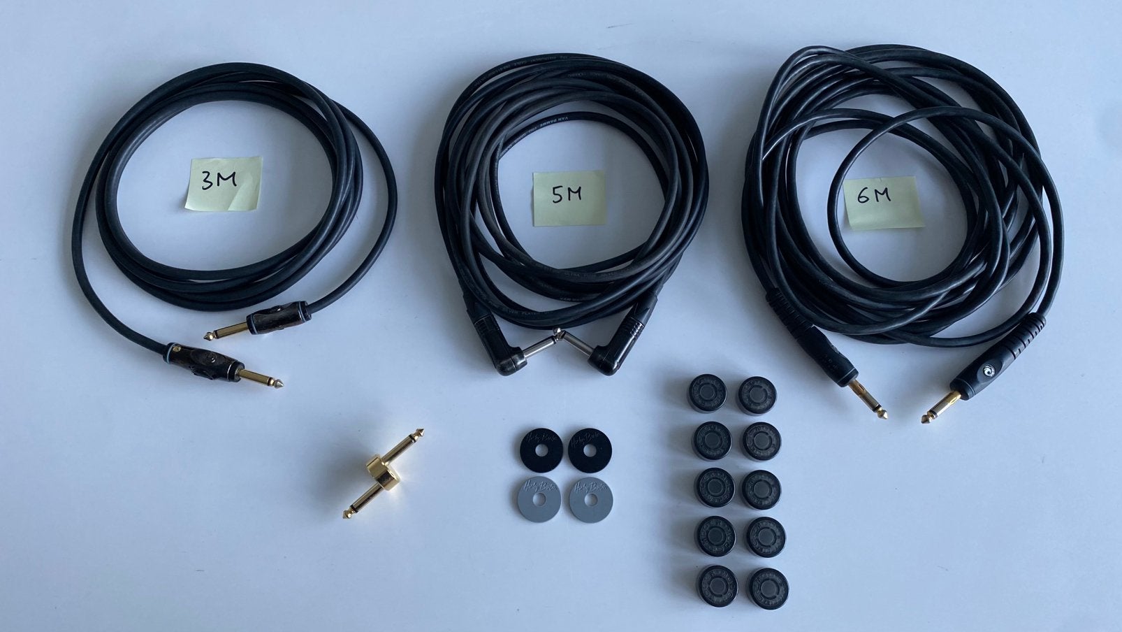 Instrument kabel, footswitch topper, straplocks, patchkabel, Enlèvement ou Envoi, Comme neuf