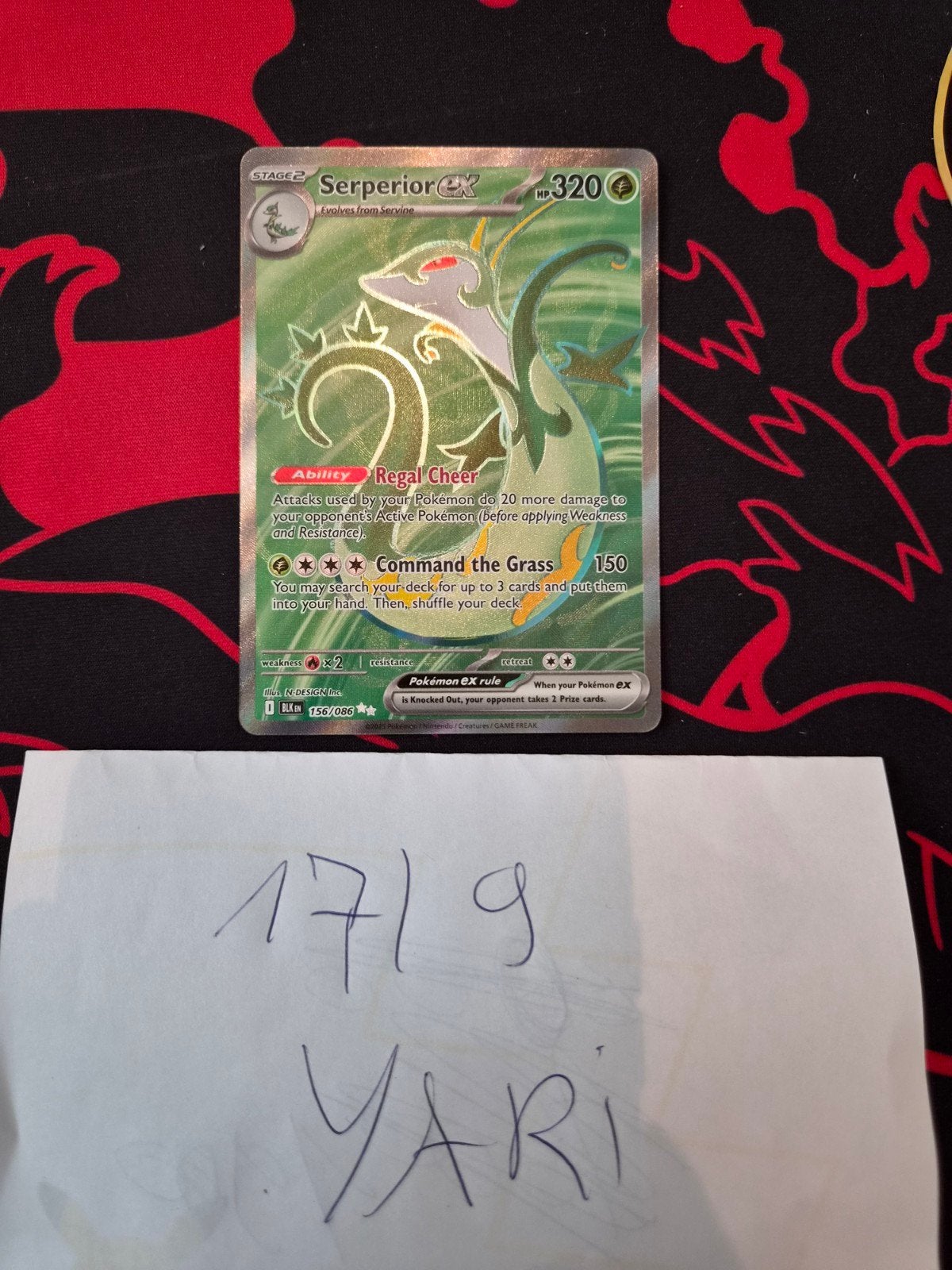 serperior ex 156, Ophalen of Verzenden