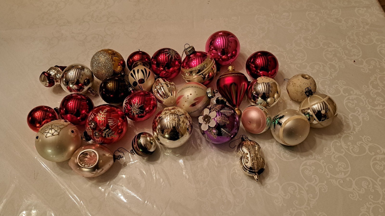 27 diverse kerstballen, Ophalen of Verzenden