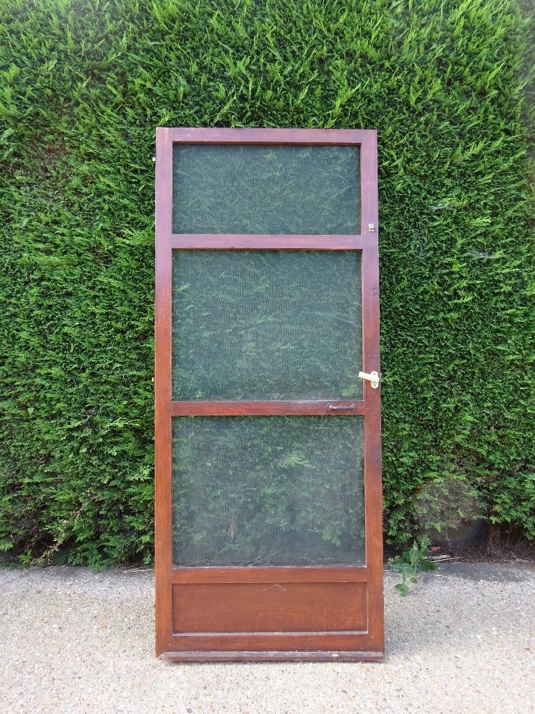 hordeur vliegendeur, Doe-het-zelf en Bouw, Ophalen, Hout, Hordeur