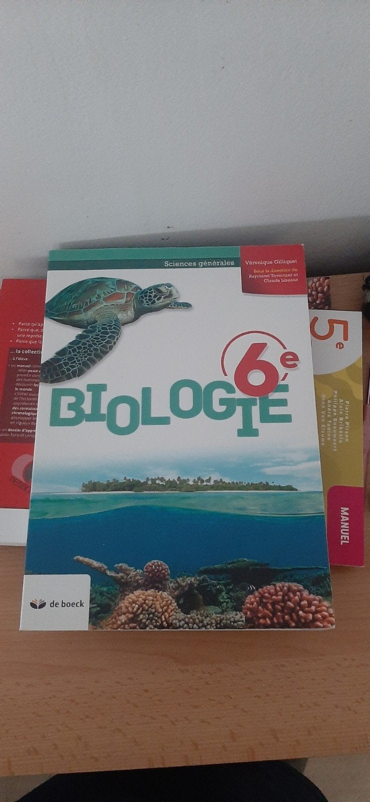 Biologie 6e, Livres, Enlèvement ou Envoi