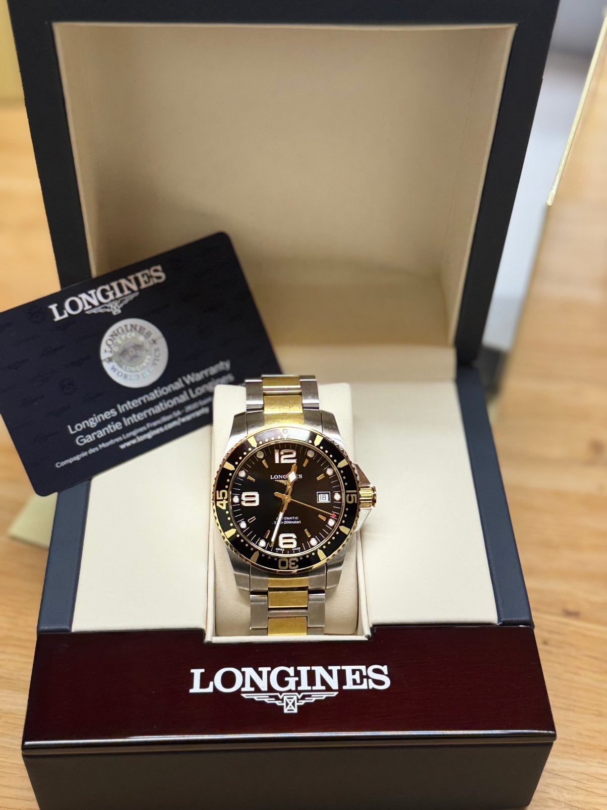 Longines, Enlèvement, Comme neuf