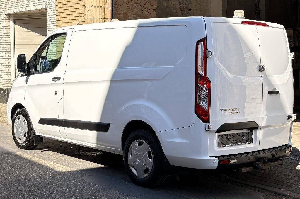 FORD TRANSIT CUSTOM'21~GARANTIE~Airco~CAMERA~EURO6~TOP STAAT, Auto's, Voorwielaandrijving, Testrit aan huis, Stof, 1995 cc