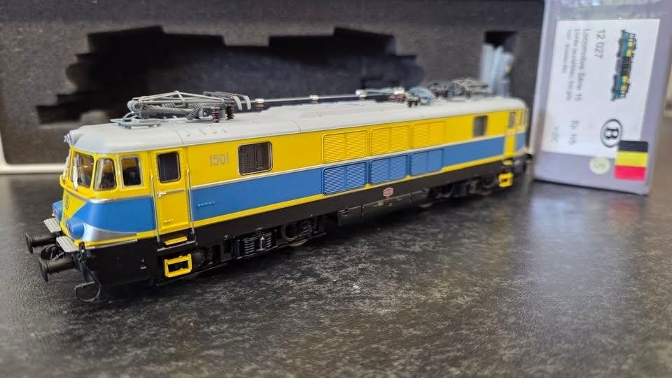 Lsmodels 12027 HLE 1501 SNCB DC, Hobby & Loisirs créatifs, Analogique, Enlèvement ou Envoi, Comme neuf, Courant continu