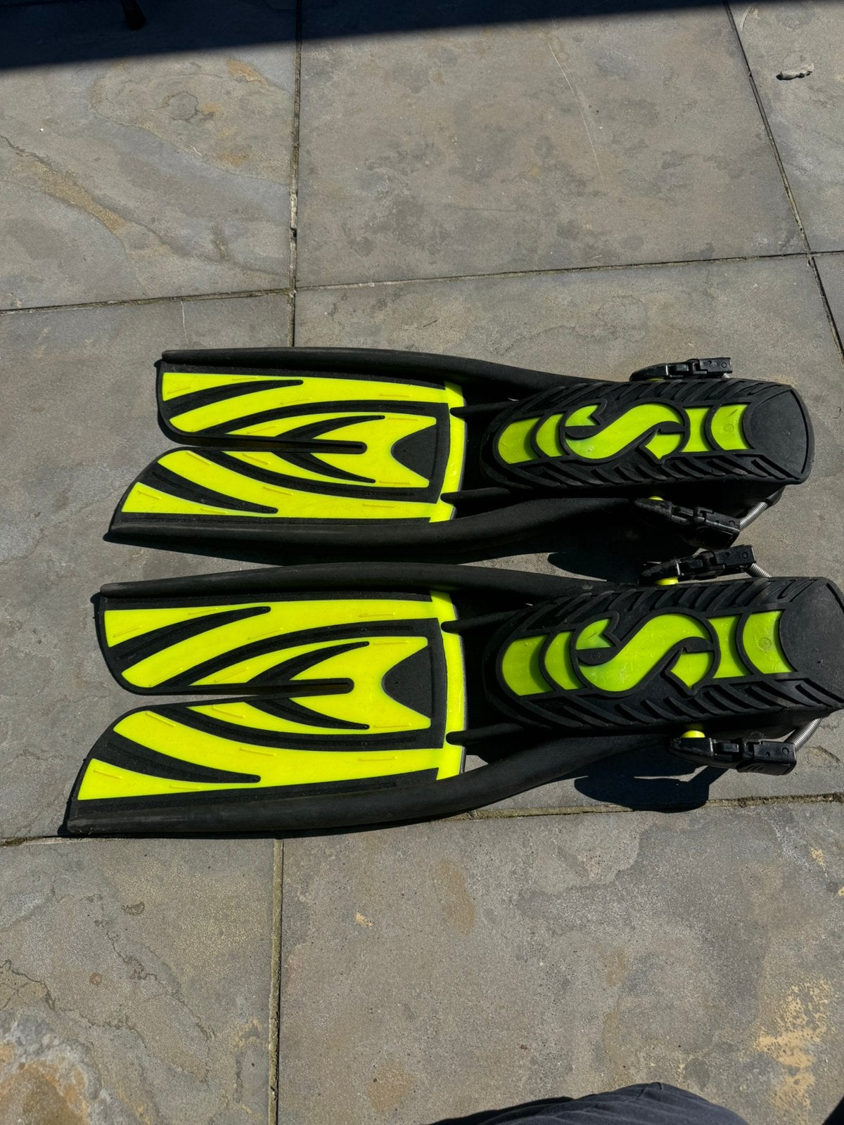 Scubapro jetvin XL, Sports nautiques & Bateaux, Enlèvement, Utilisé, Palmes de natation ou de plongée