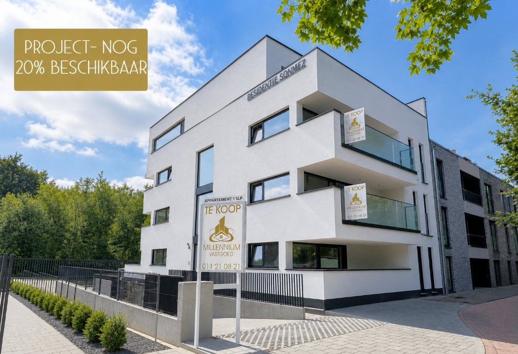 Moderne 1-Slpk BEN-appartement Genk, Immo, Genk, 1000 tot 1500 m², 75 m², 29 kWh/m²/jaar