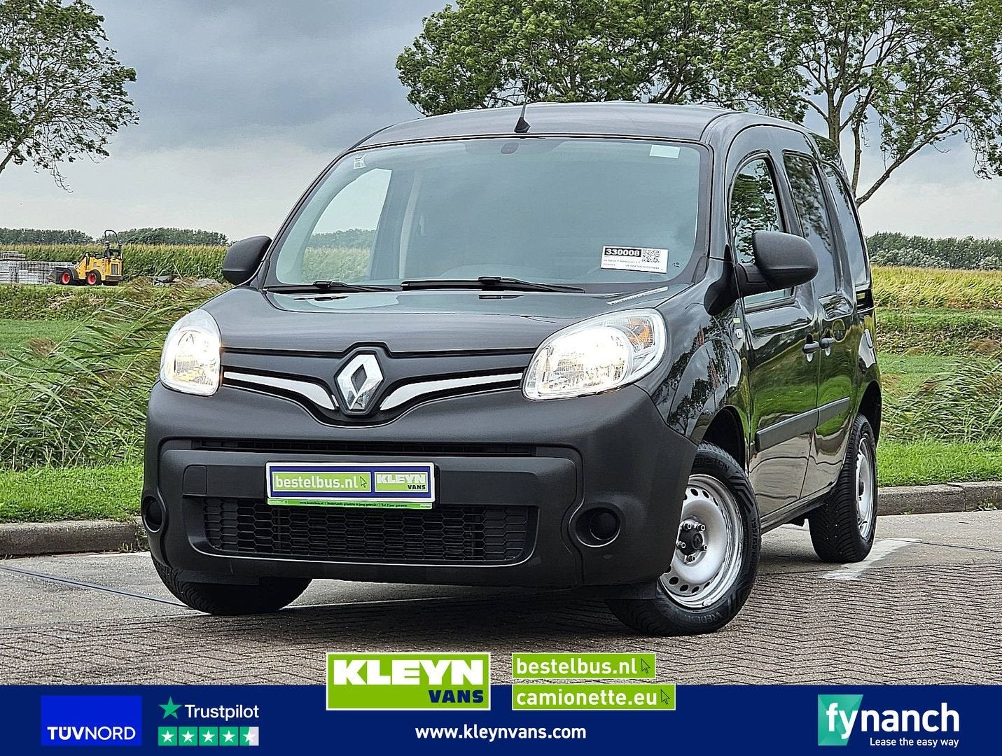 Renault KANGOO 1.5 L1 2XZijdeur NAP AC!, Zwart, Bedrijf, Te koop, Renault