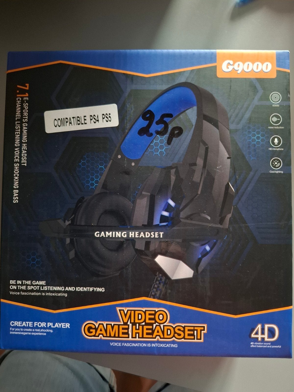 Game headset voor ps4 en ps5, Ophalen, Zo goed als nieuw, PlayStation, Headset