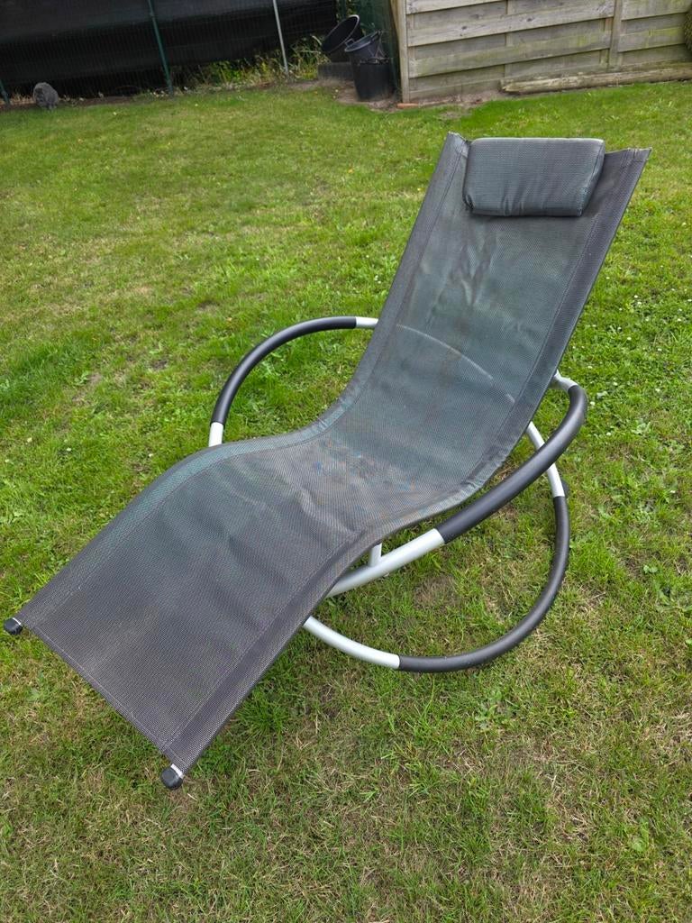 Schommelstoel relax, Ophalen, Gebruikt, Inklapbaar