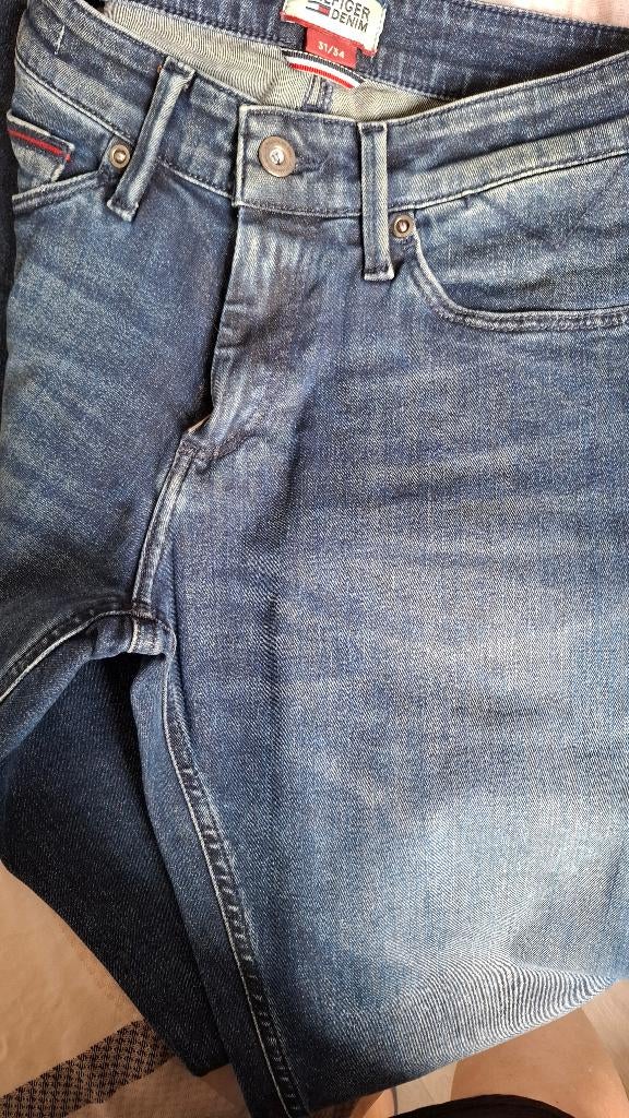 Jeansbroek van tommy Nieuw, Kleding | Heren, Spijkerbroeken en Jeans, Ophalen, Nieuw, Blauw, Tommy hilfiger