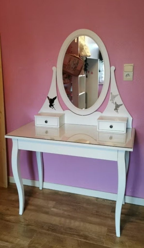 Make-up tafel, Ophalen, 50 tot 100 cm, Zo goed als nieuw, 150 tot 200 cm
