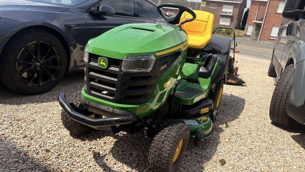 Tondeuse autoportée John Deere X167R MY25 AVEC GARANTIE,, John deere, Comme neuf, Enlèvement, Démarrage électrique