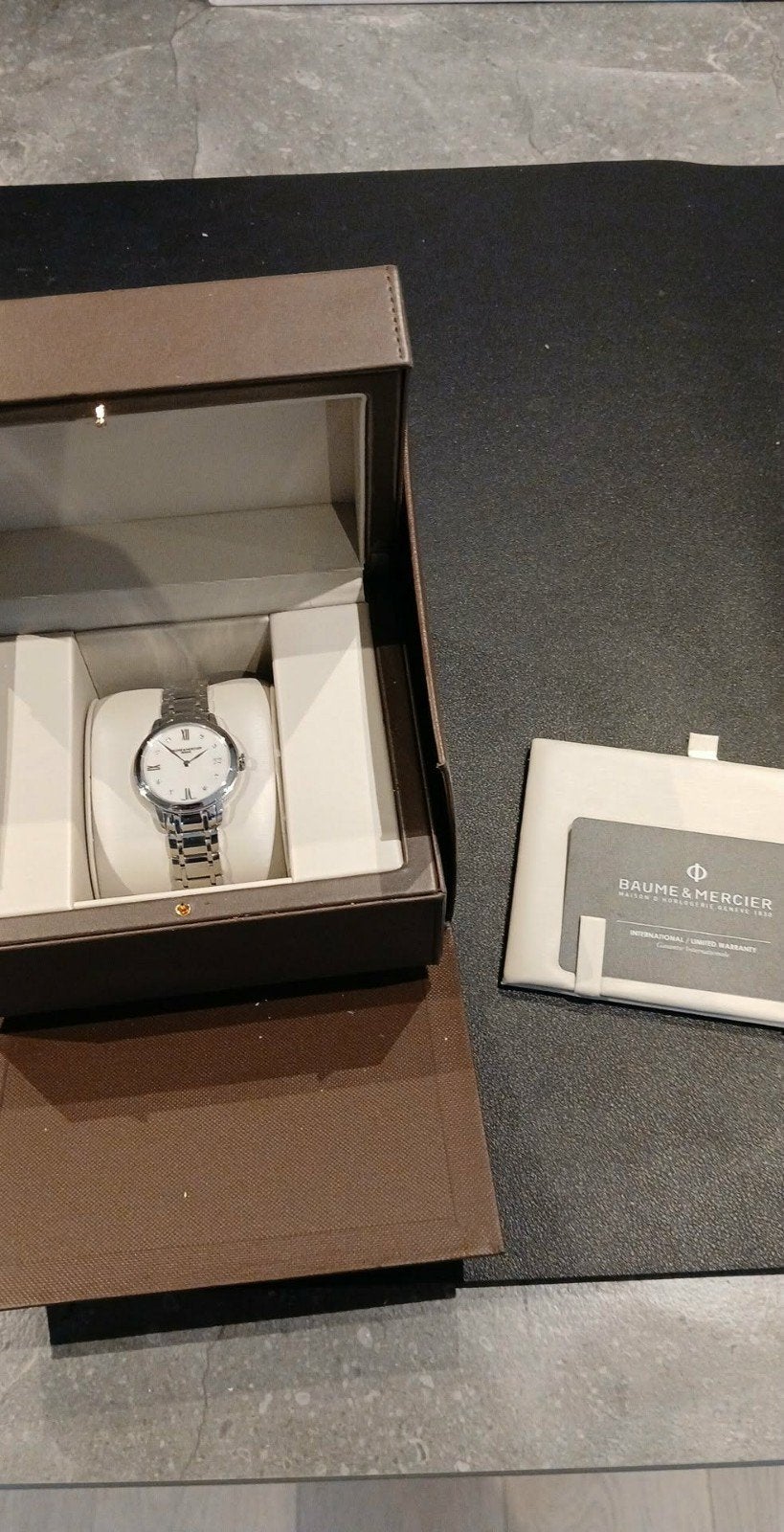 Baume & Mercier Classima MOA10326 – Nieuwstaat – Nooit gedra, Enlèvement