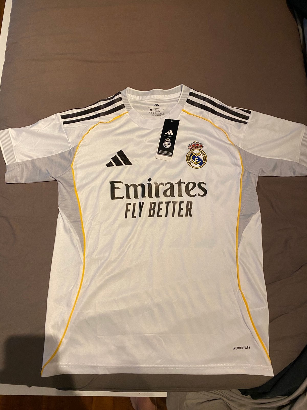 Real Madrid thuisshirt, Sports & Fitness, Football, Taille M, Enlèvement, Comme neuf