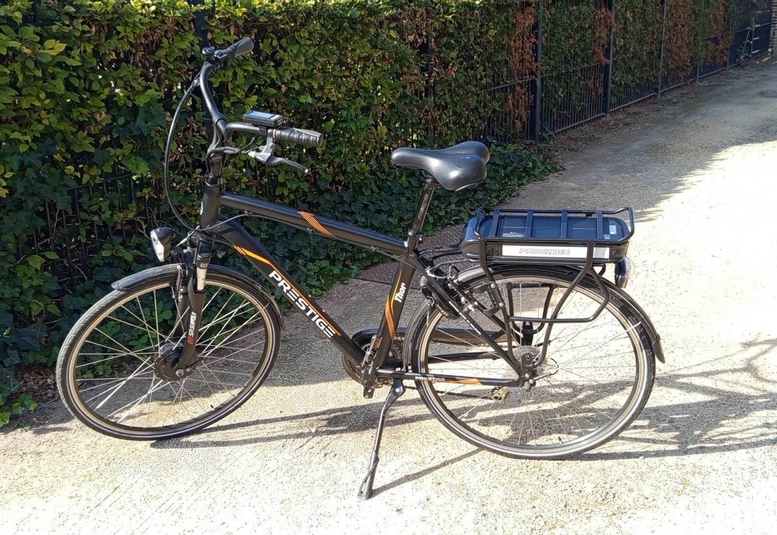 electrische fiets, 53 tot 56 cm, Velgrem, Versnellingen, Zo goed als nieuw