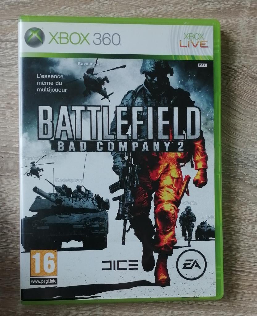 battlefield bad company 2  "xbox360", Games en Spelcomputers, Games | Xbox 360, Ophalen, Zo goed als nieuw, Vechten