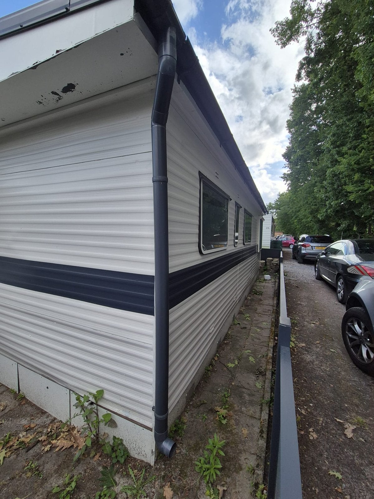 Stacaravan op camping san lanaco, Caravans en Kamperen, Stacaravans, Tot en met 2