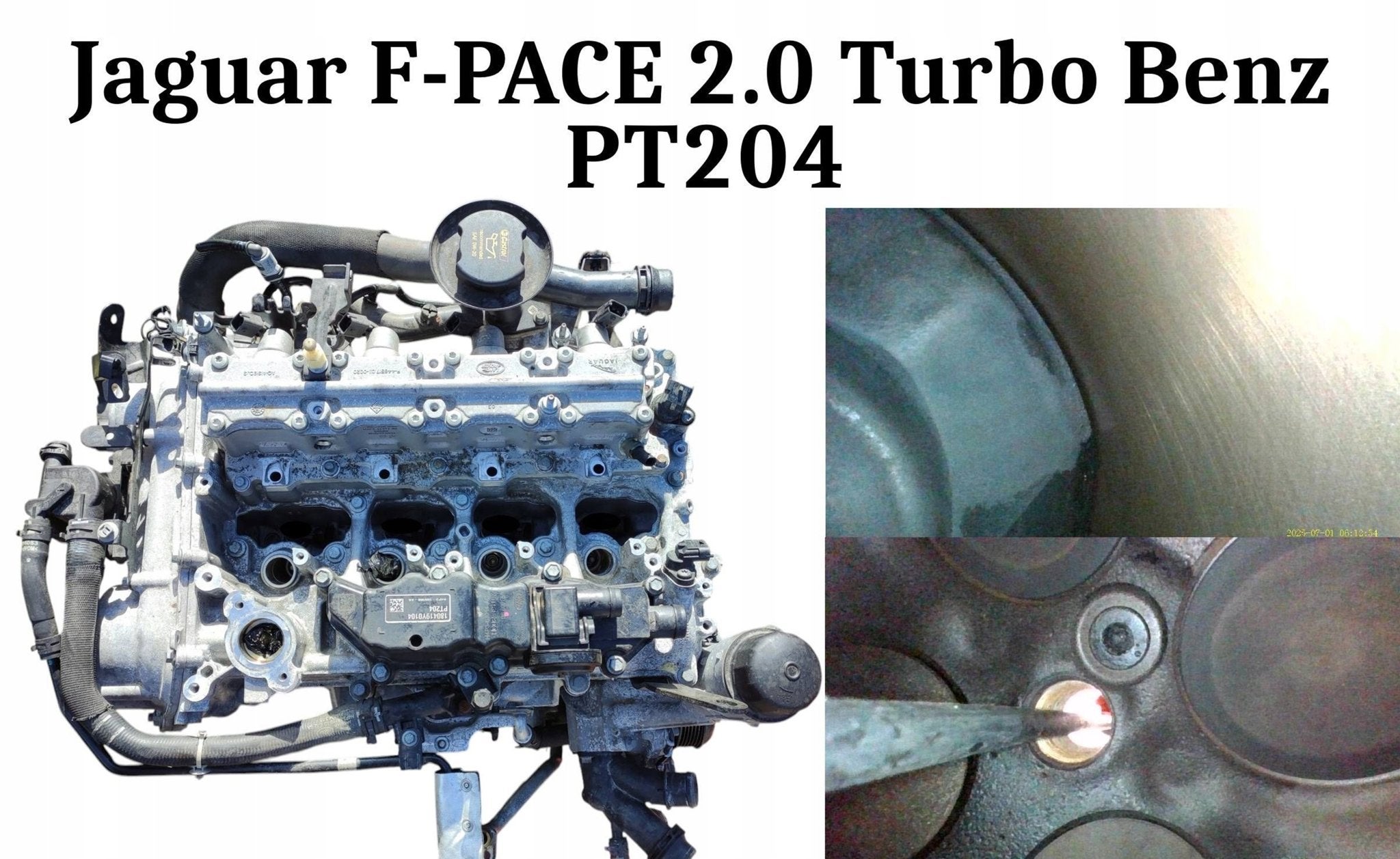 Moteur PT204 Nu F-PACE JAGUAR, Envoi, Utilisé, Daihatsu