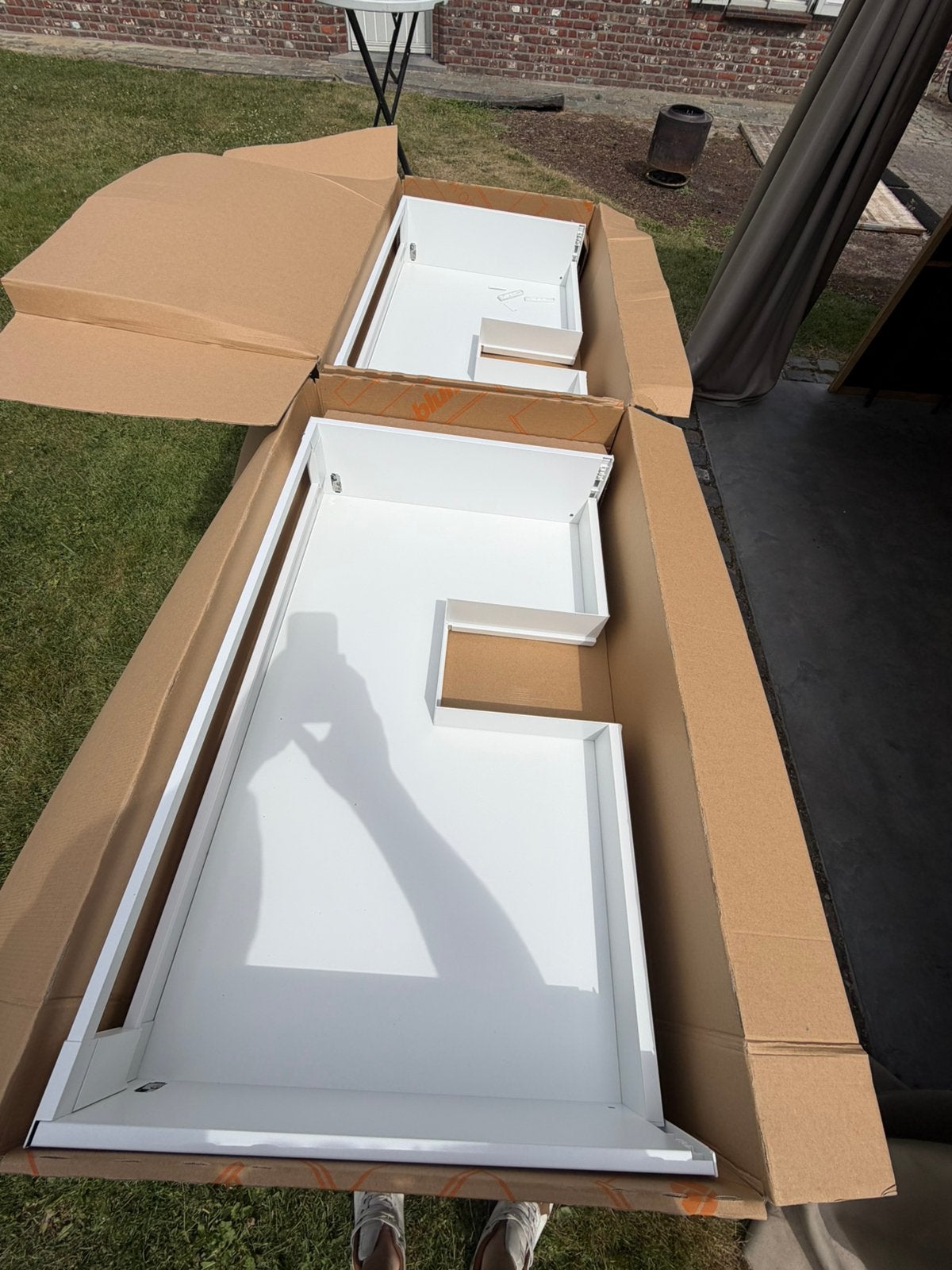 Blum lades, Doe-het-zelf en Bouw, Ophalen