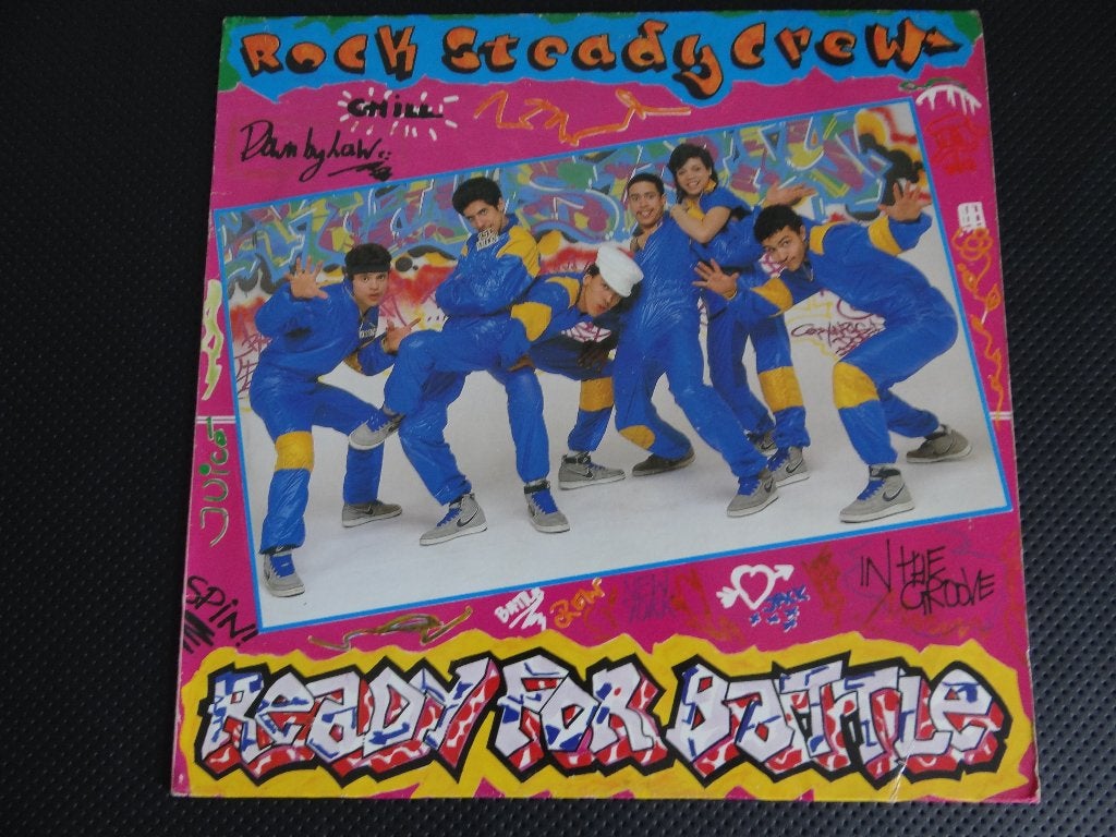 Lp Rock Steady Crew: Ready for Battle Rap Break., LP, Gebruikt, Ophalen of Verzenden, Inclusief binnenhoes