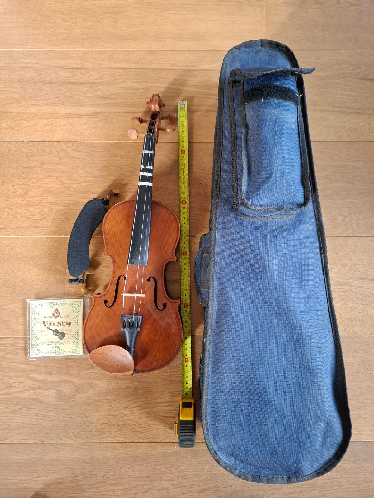 kinderviool met pakje nieuwe snaren, Muziek en Instrumenten, Ophalen