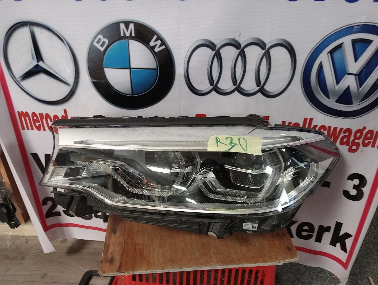 BMW 5 SERIE G30 G31 ADAPTIEVE VOL LED KOPLAMP 7439209-01, Auto-onderdelen, Gebruikt, -, -, Ophalen of Verzenden
