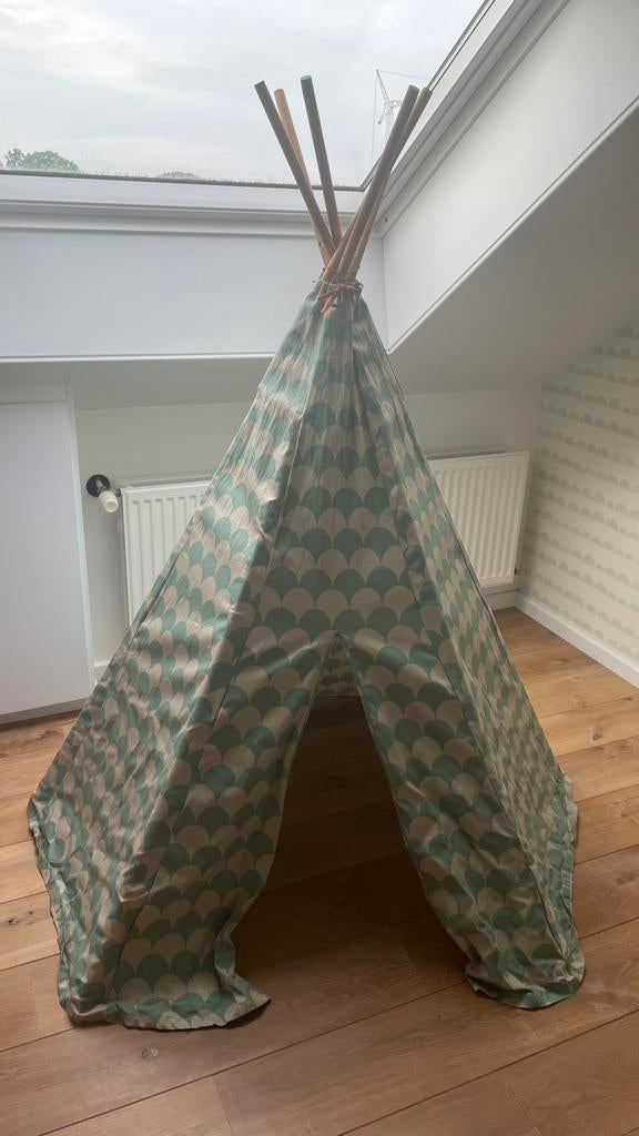 Tipi speeltent Nobodinoz, Kinderen en Baby's, Ophalen, Zo goed als nieuw