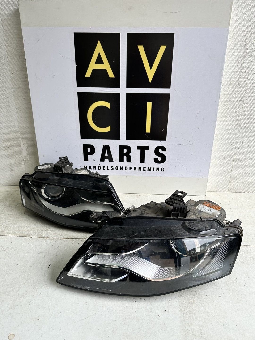 Koplamp SET Audi A4 8K Xenon 8K0941029C 8K0941030C COMPLEET, -, Audi, Utilisé, -