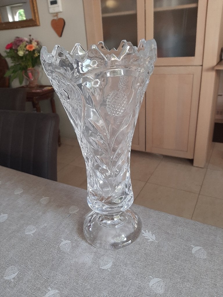 Prachtige kristallen vaas, Ophalen, Nieuw, Minder dan 50 cm