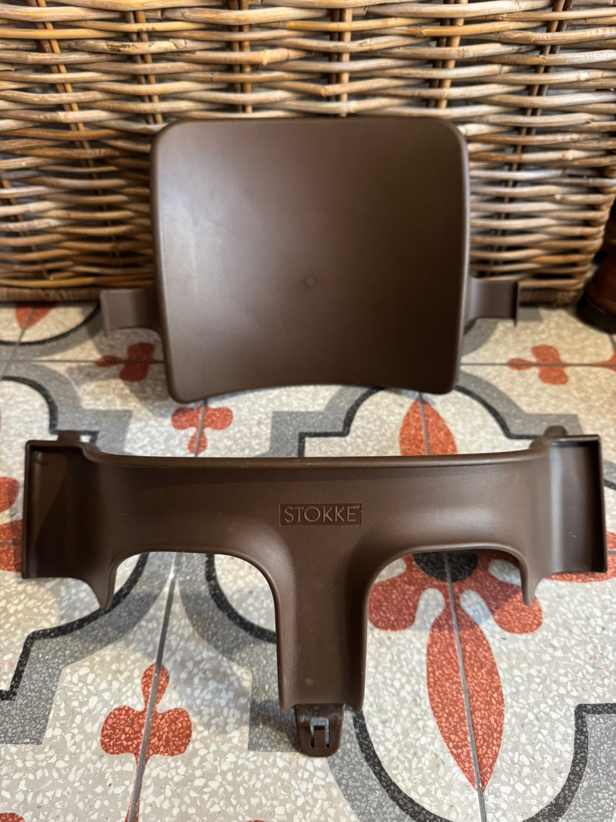 Tripp Trapp baby set bruin, Ophalen, Gebruikt