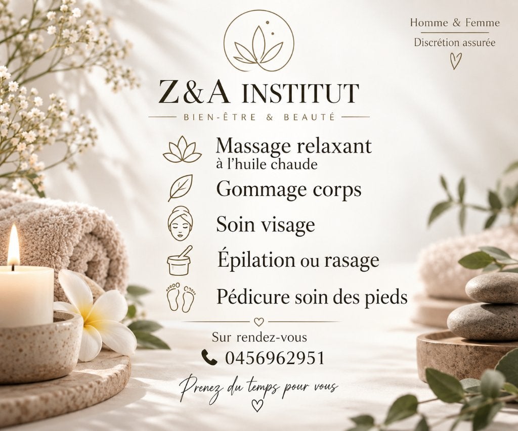 Massages, soins & épilations, Ontspanningsmassage