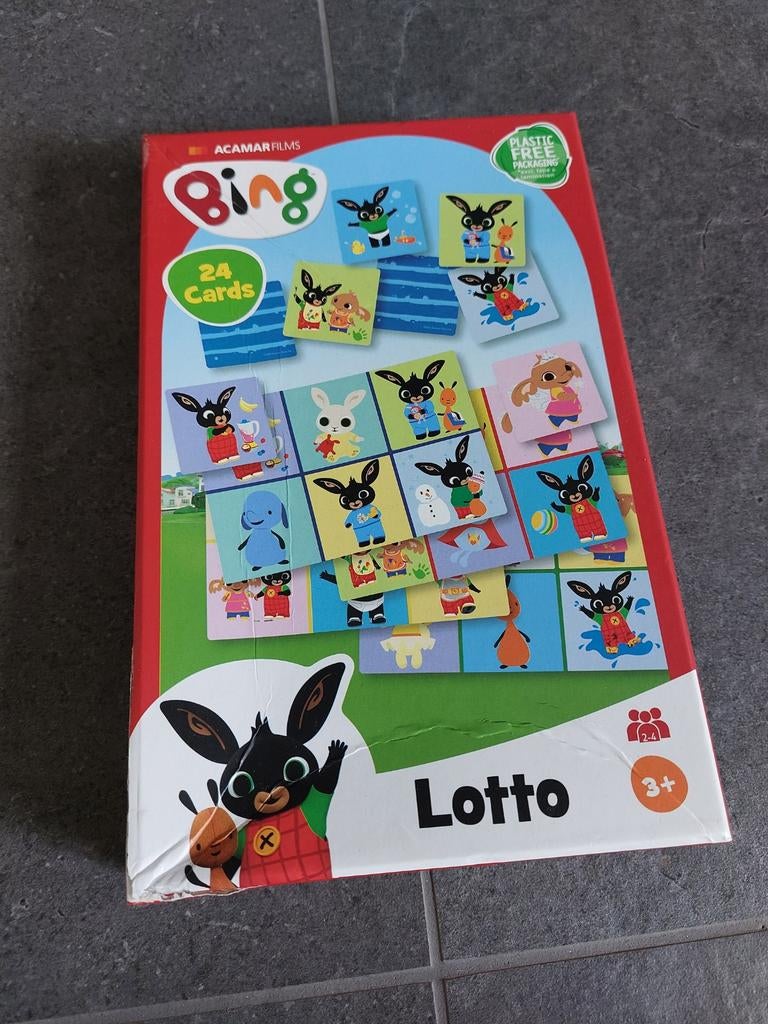 Bing lotto spel, Ophalen of Verzenden, Zo goed als nieuw, Puzzelen