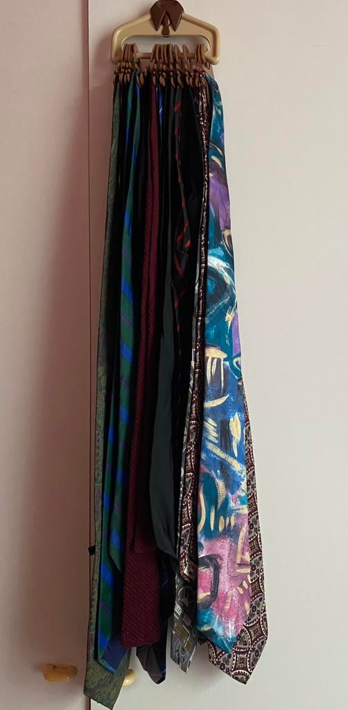 Lot de 15 cravates vintage, prix: 15€, Enlèvement ou Envoi, Comme neuf