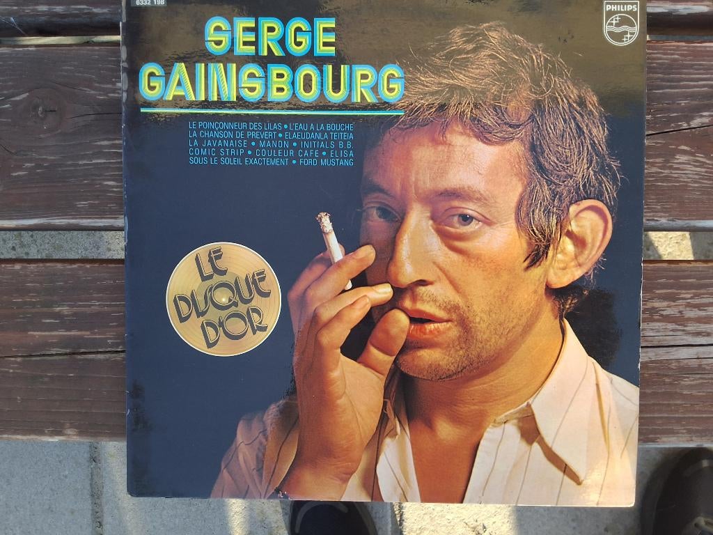 Ancien 33 tours de serge gainsbourg, Enlèvement ou Envoi