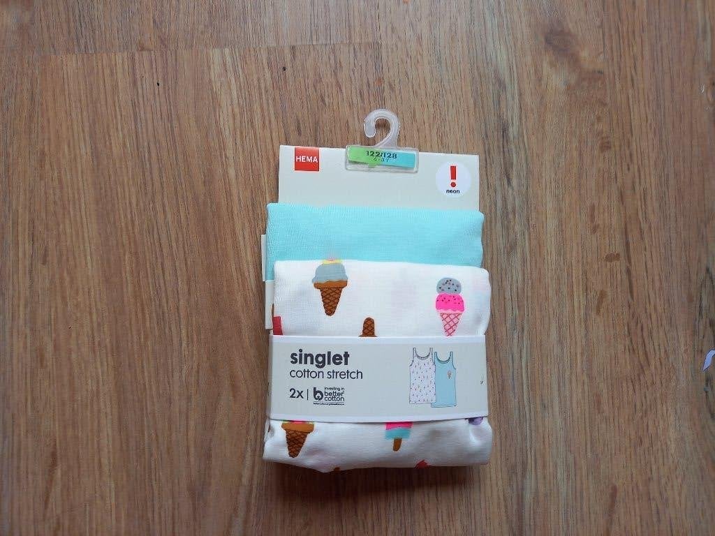 Nieuw pakket onderhemdjes maat 122/128 meisje, Kinderen en Baby's, Meisje, Nieuw, Ophalen of Verzenden, Setje