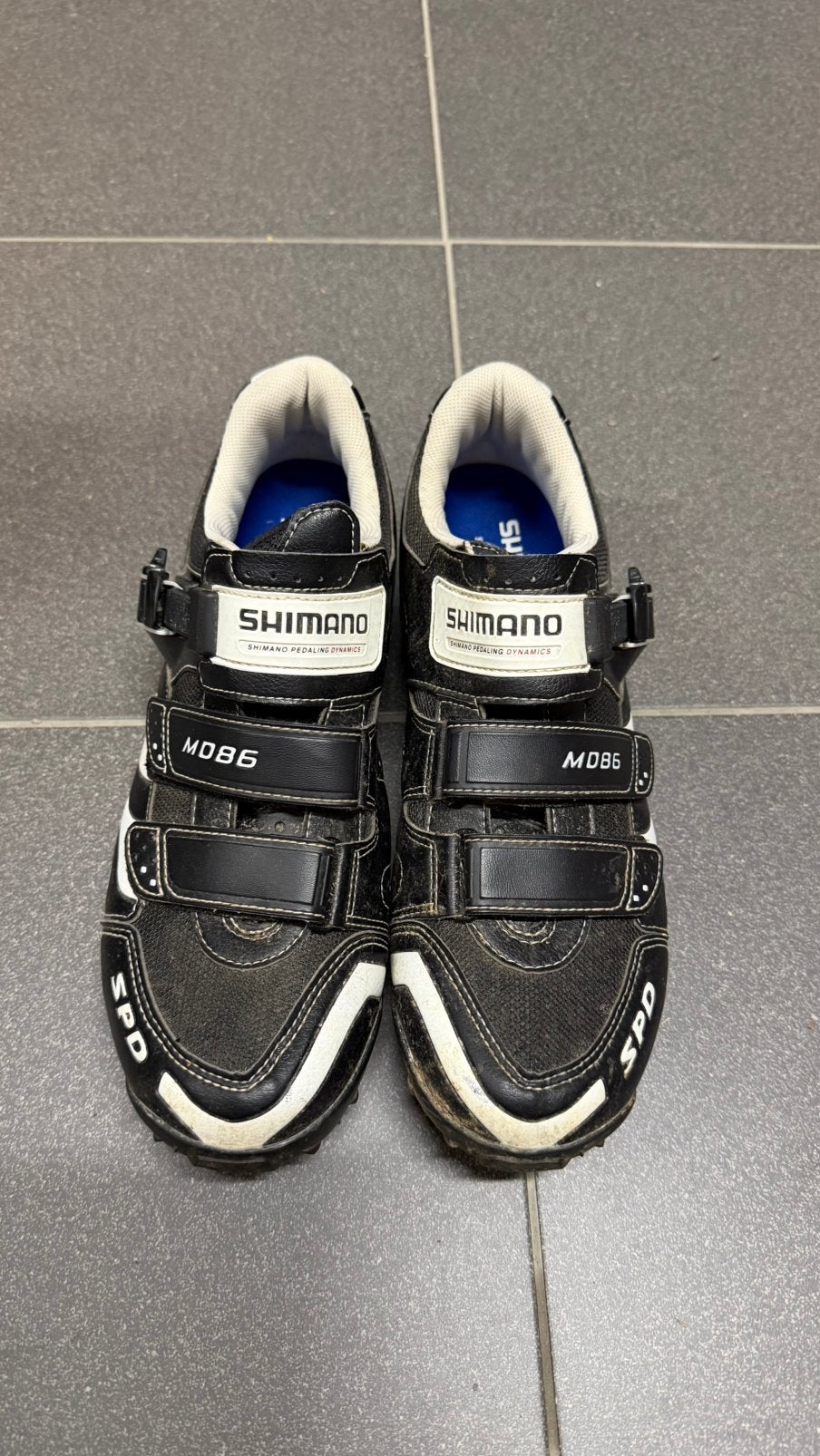 Shimano M086 SPD, Ophalen, Zo goed als nieuw