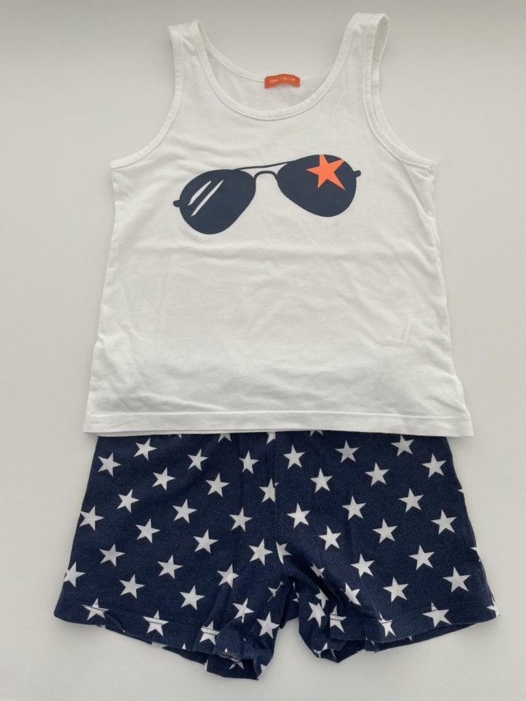 Zomerpyjama maat 110/ 116, Kinderen en Baby's, Kinderkleding | Maat 116, Nacht- of Onderkleding, Ophalen of Verzenden, Zo goed als nieuw